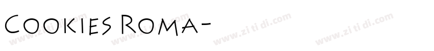 Cookies Roma字体转换